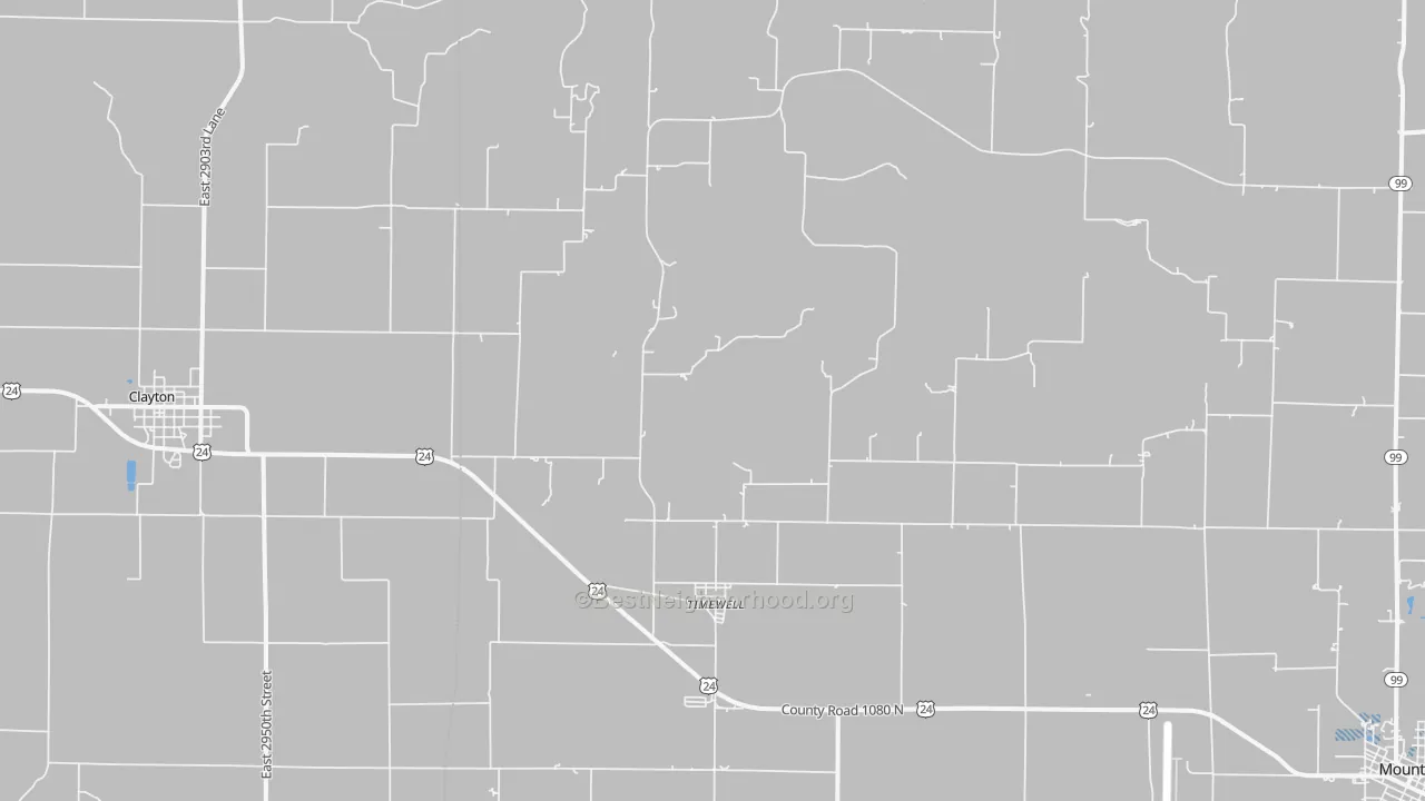 Transit Grade map of Timewell, IL