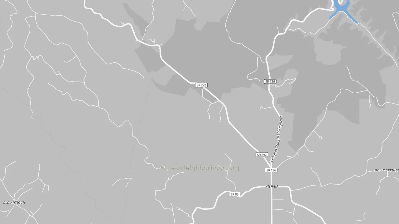 Transit Grade map of Timothy, TN