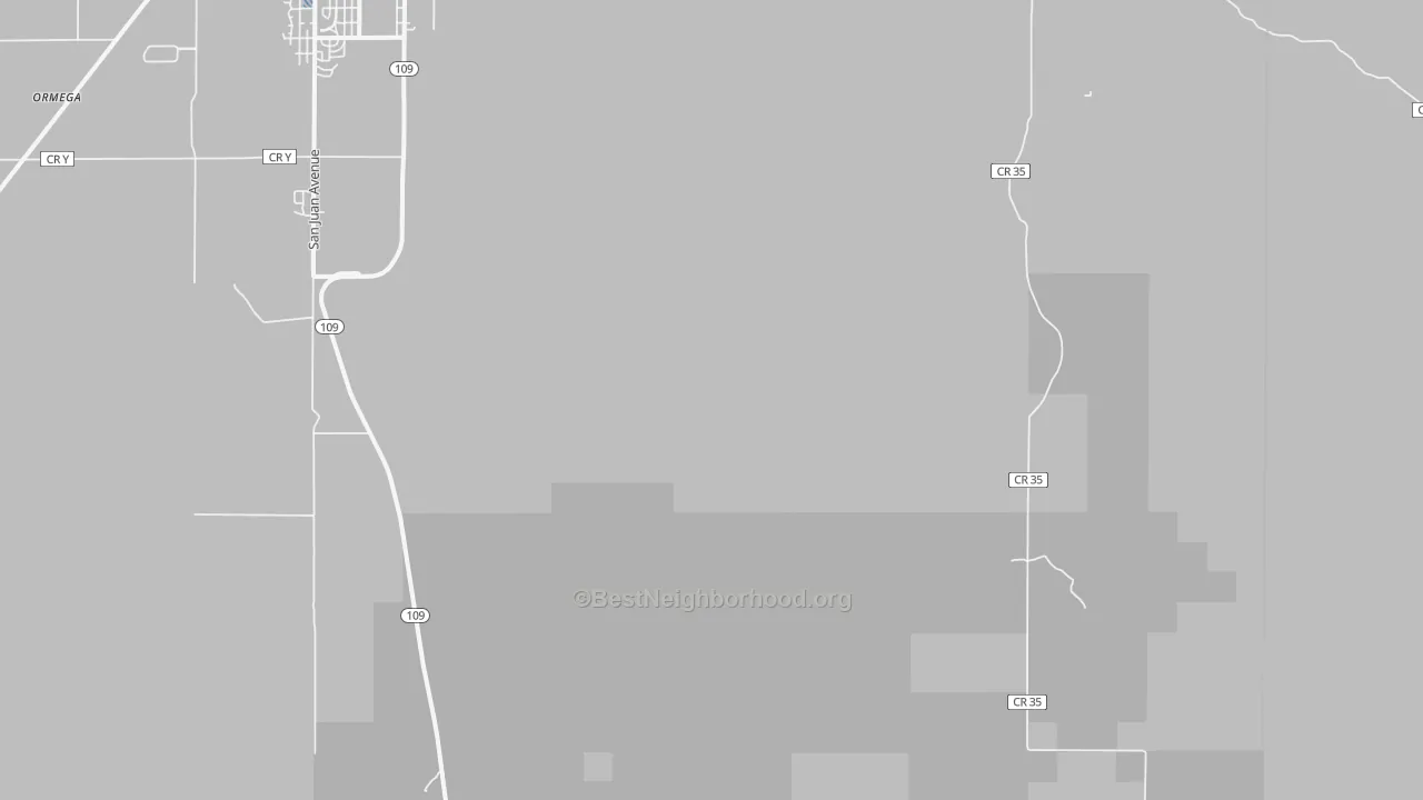 Transit Grade map of Timpas, CO