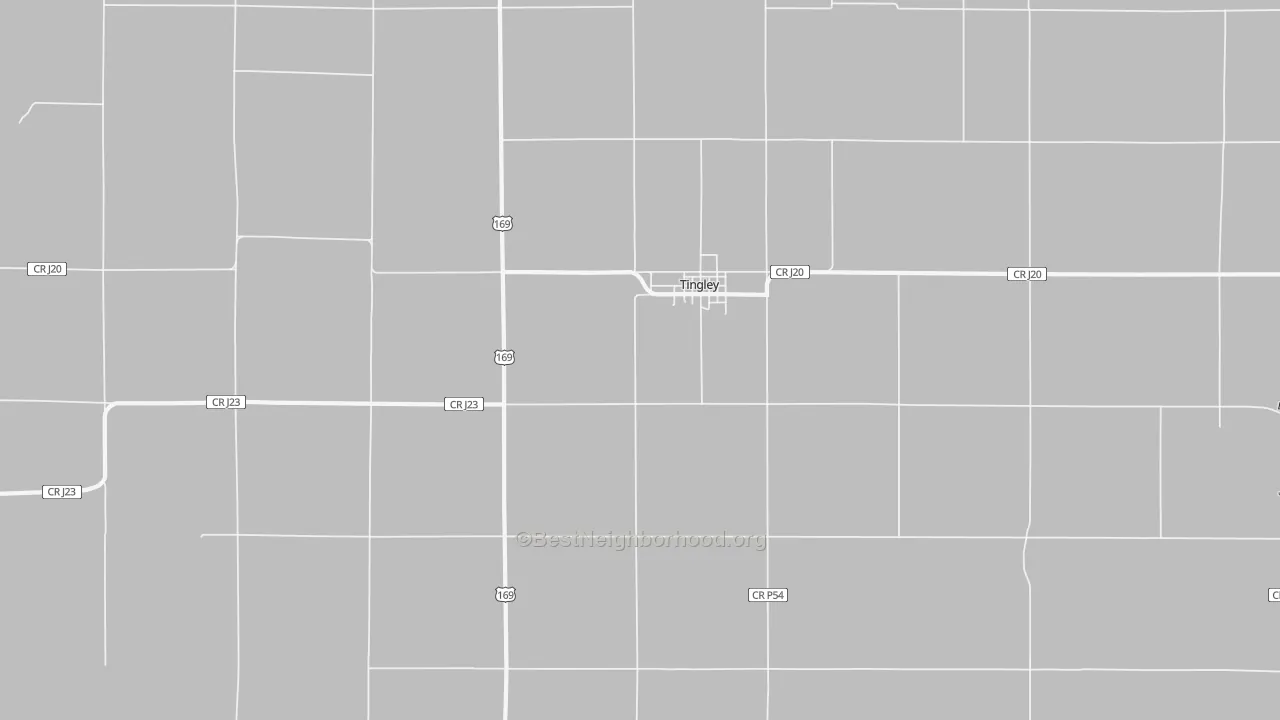 Transit Grade map of Tingley, IA
