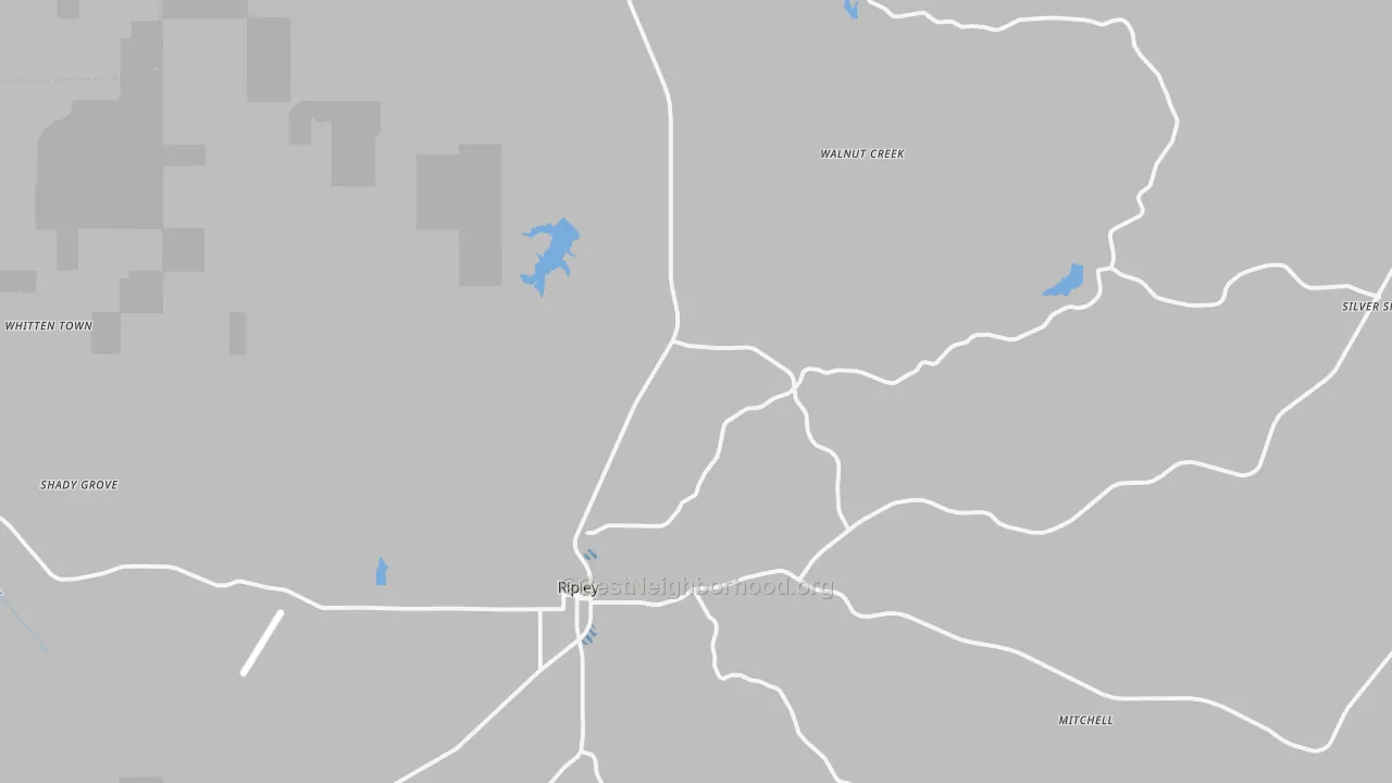 Transit Grade map of Tippah County, MS