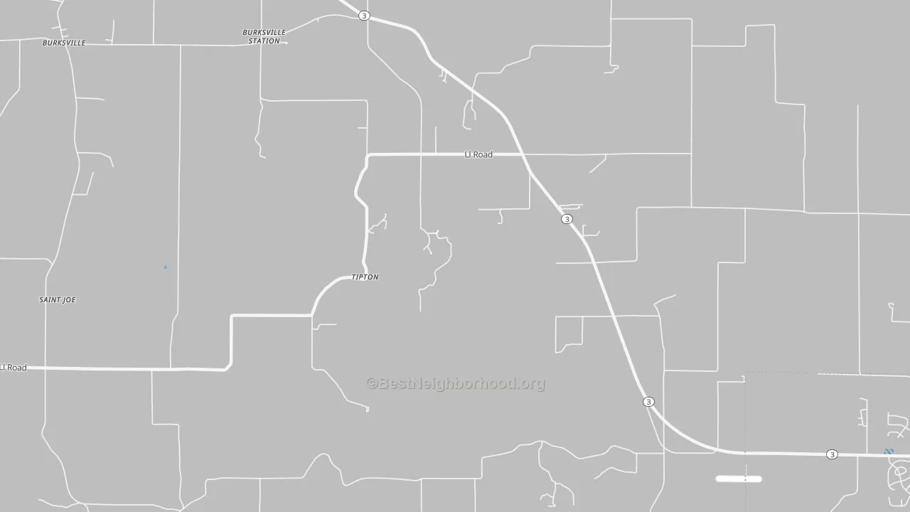 Transit Grade map of Tipton, IL