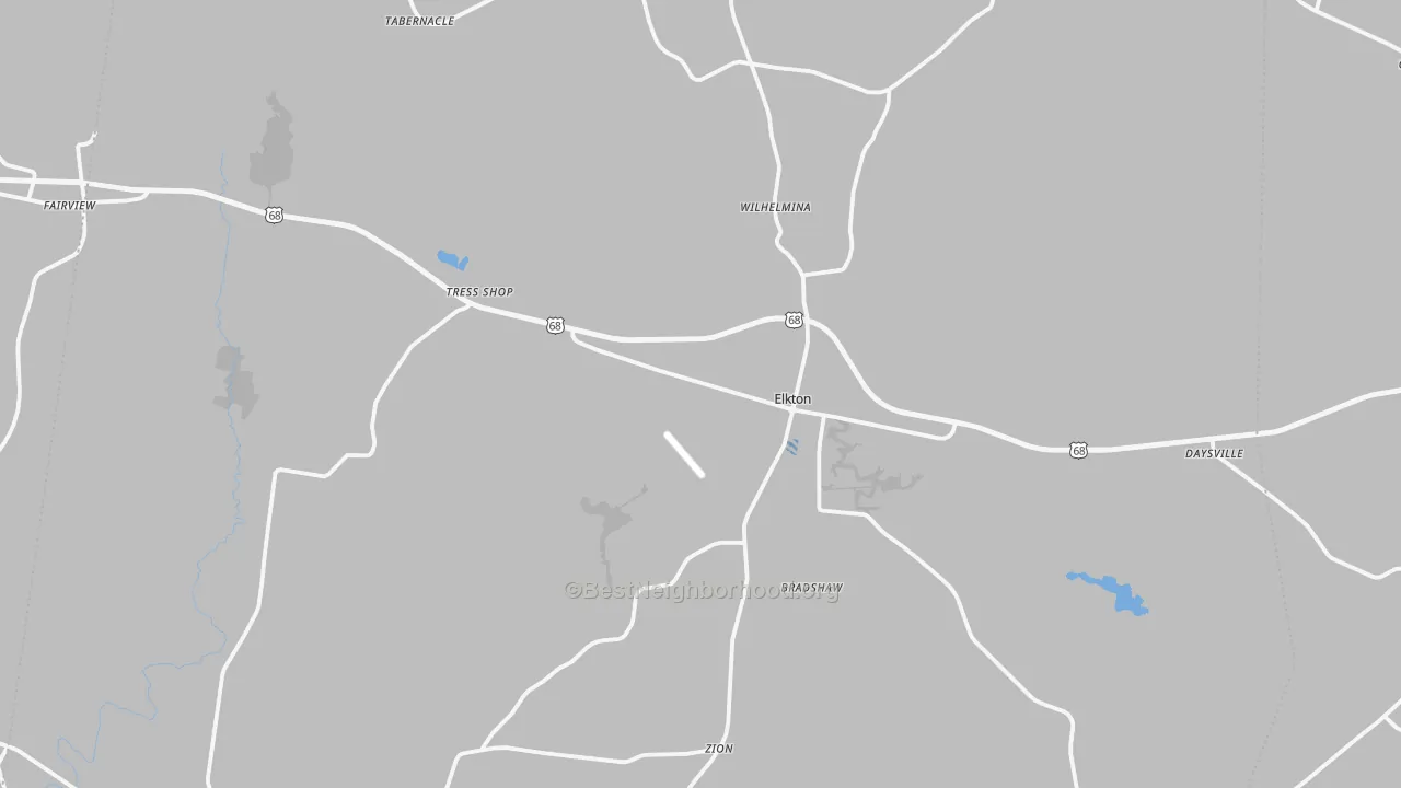 Transit Grade map of Todd County, KY