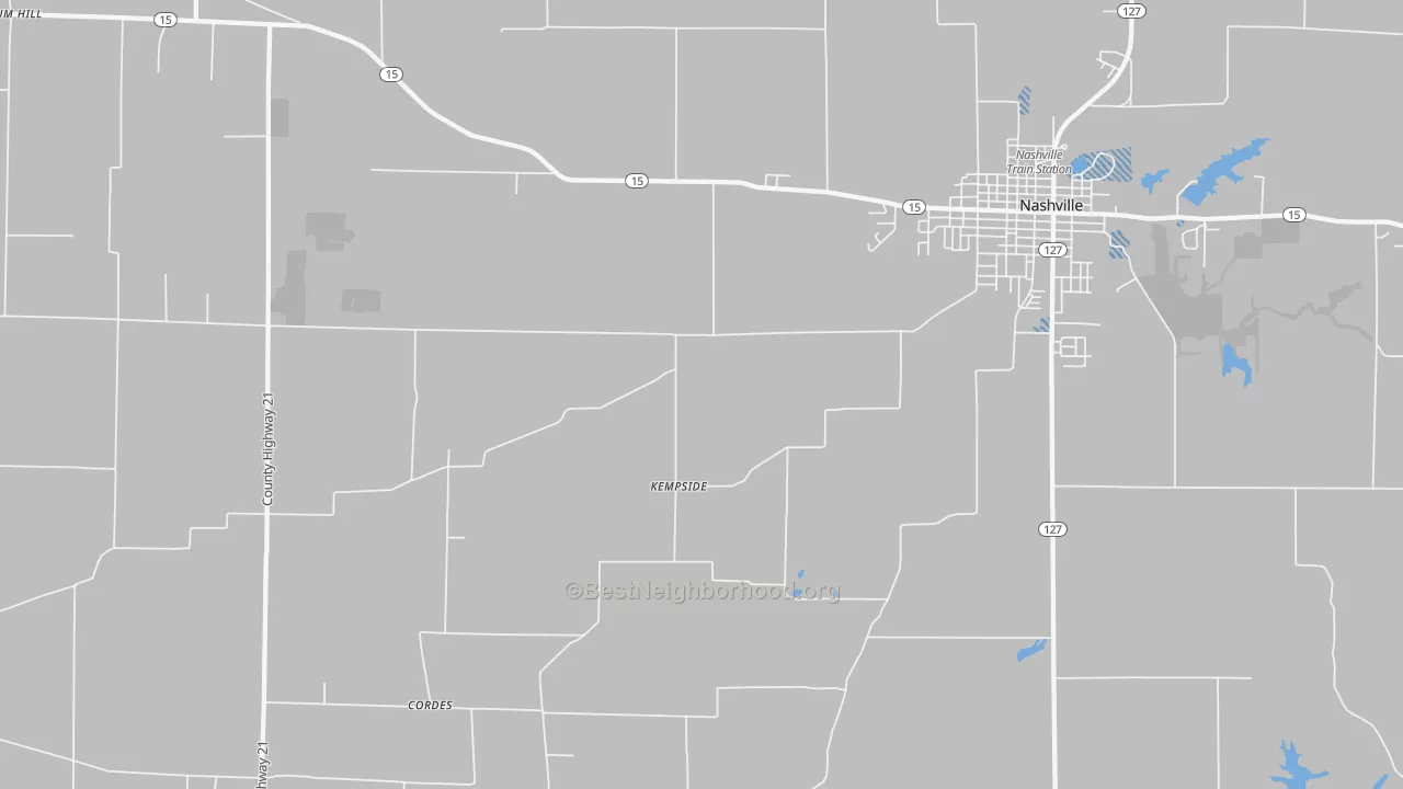 Transit Grade map of Todds Mill, IL