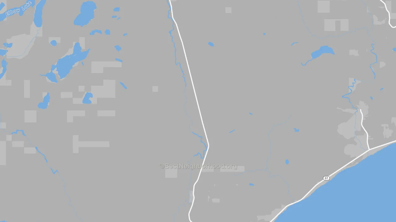 Transit Grade map of Tofte, MN