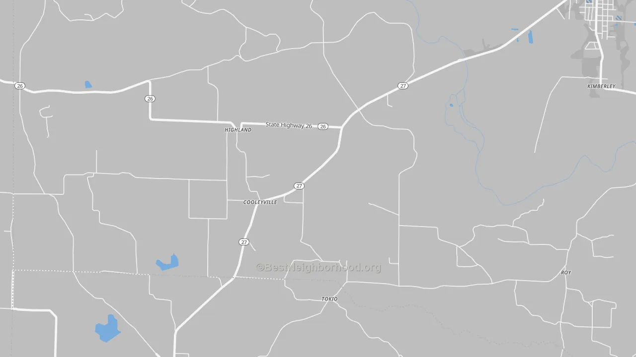 Transit Grade map of Tokio, AR