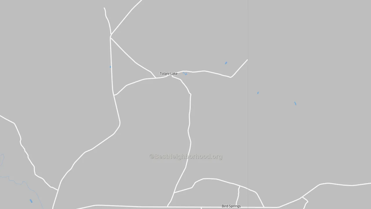 Transit Grade map of Tolani Lake, AZ
