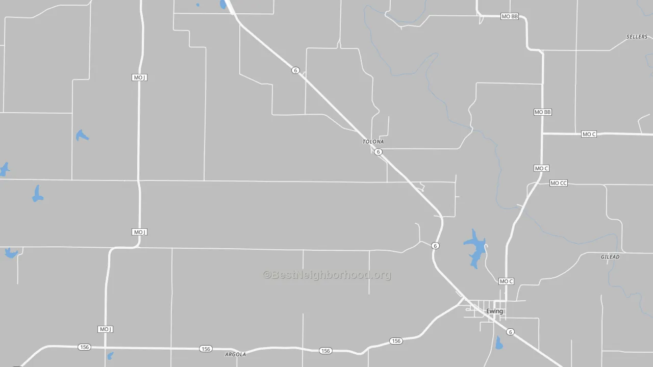 Transit Grade map of Tolona, MO