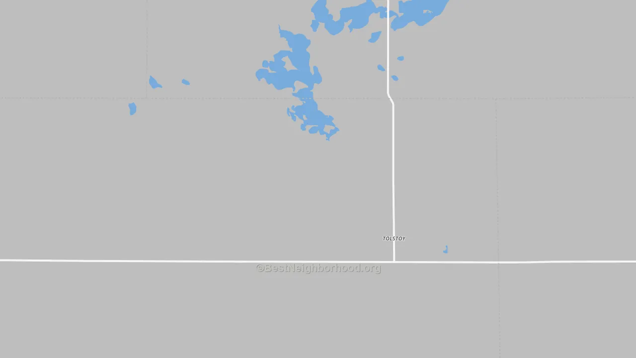 Transit Grade map of Tolstoy, SD