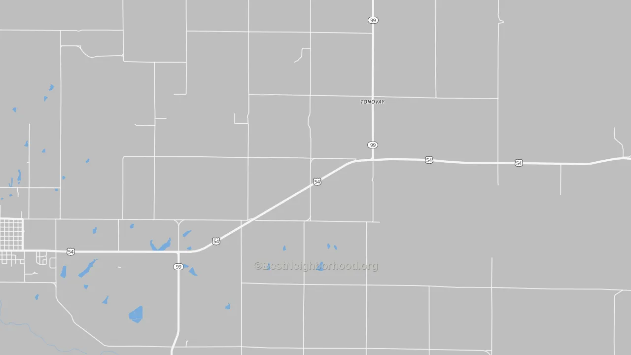 Transit Grade map of Tonovay, KS