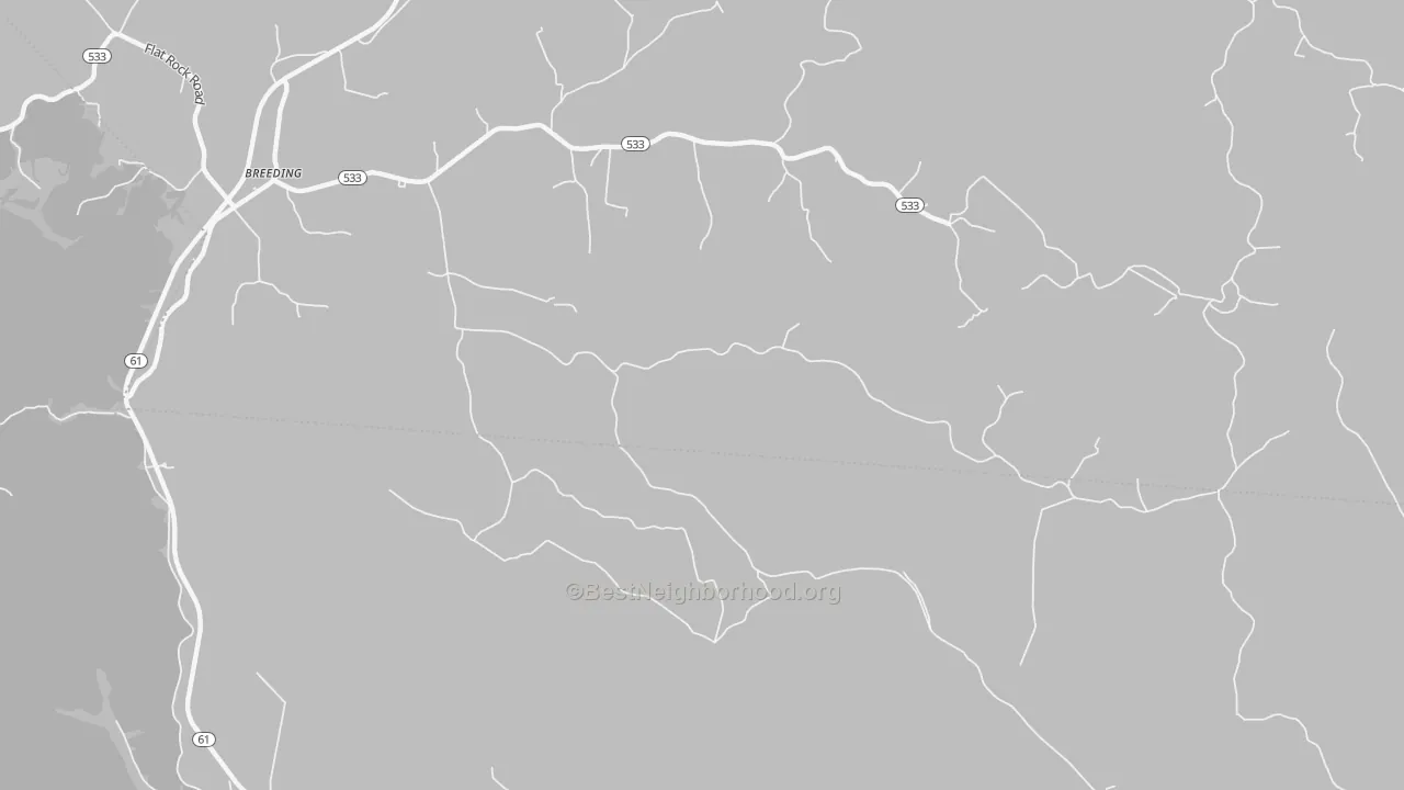 Transit Grade map of Toria, KY