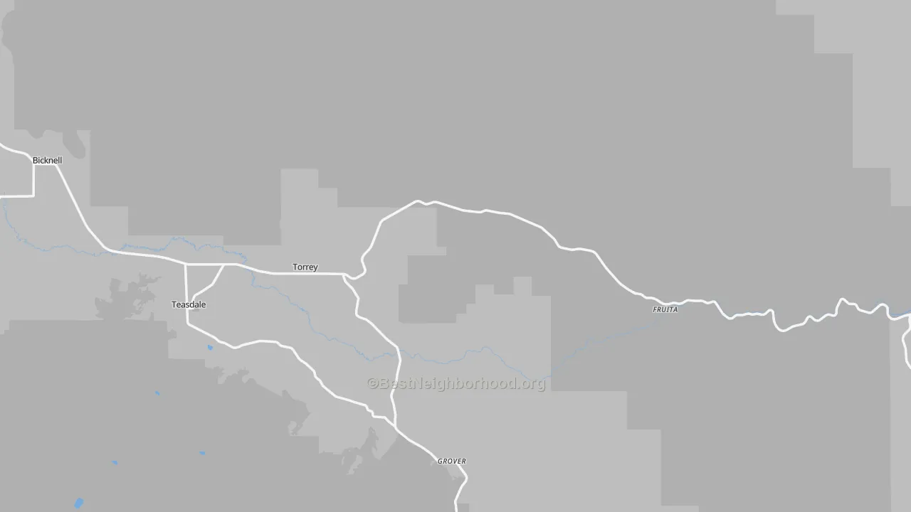Transit Grade map of Torrey, UT