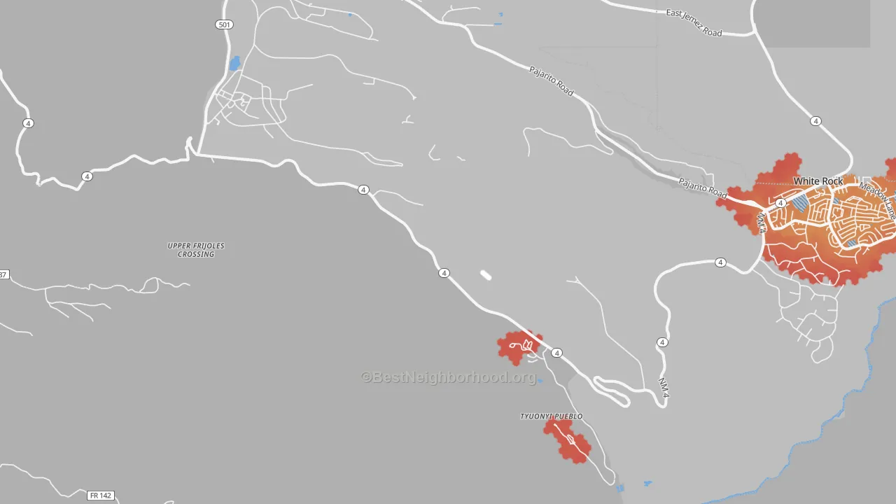 Transit Grade map of Totavi, NM