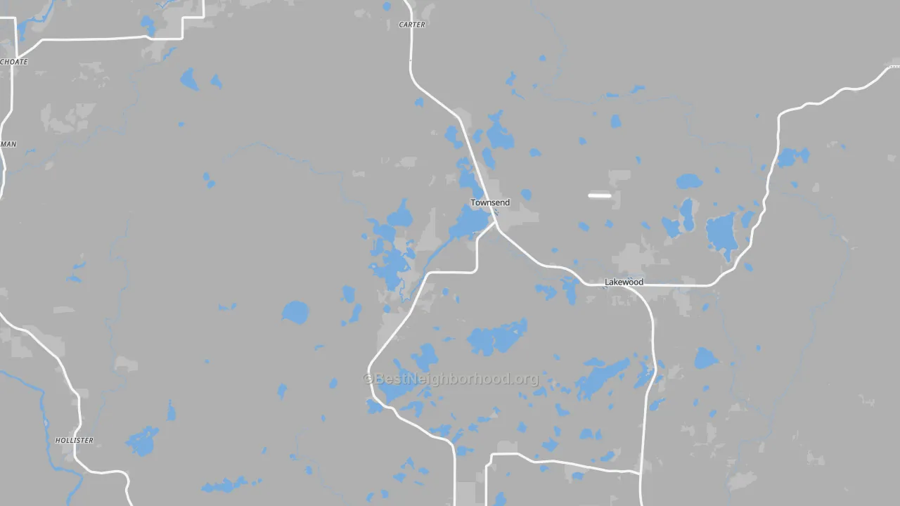 Transit Grade map of Townsend, WI