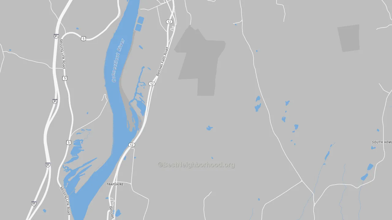 Transit Grade map of Trapshire, NH