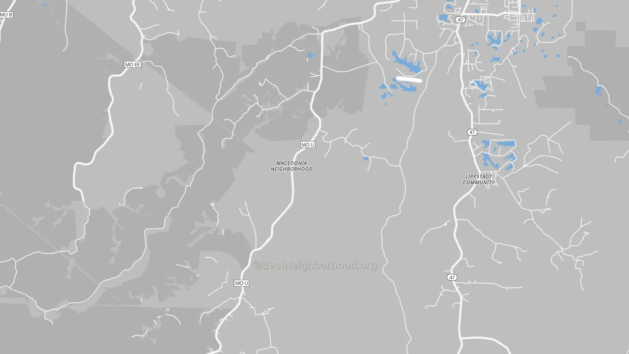 Transit Grade map of Treloar, MO