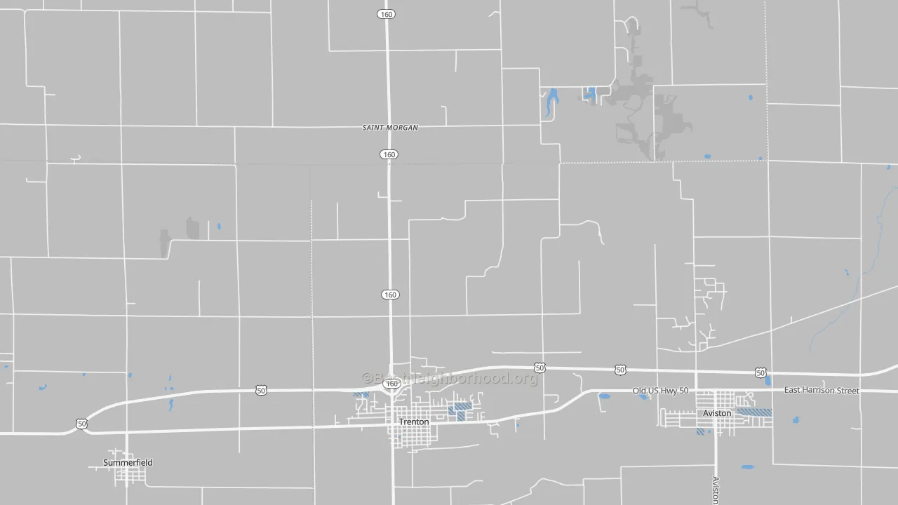 Transit Grade map of Trenton, IL