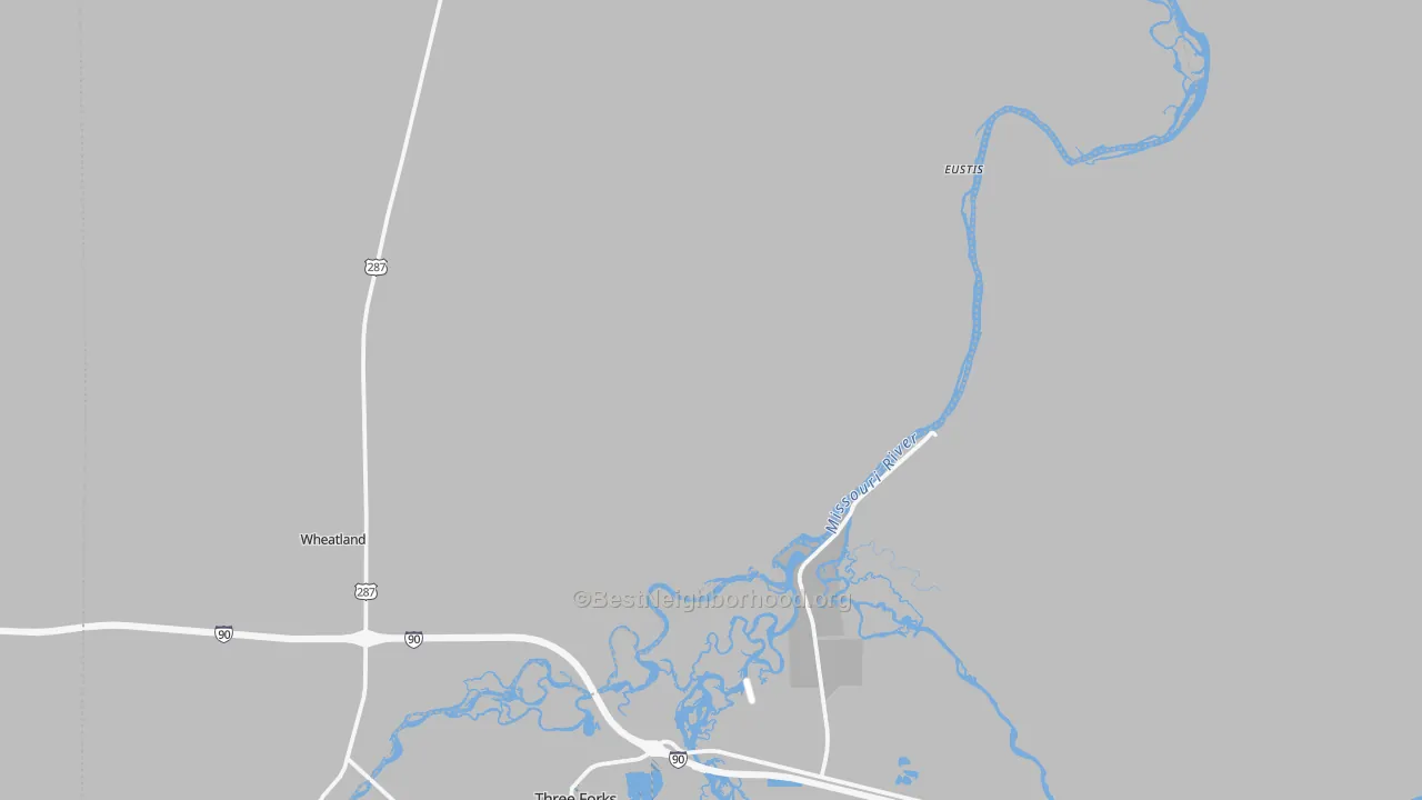 Transit Grade map of Trident, MT