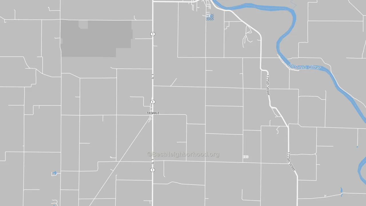 Transit Grade map of Trimble, IL