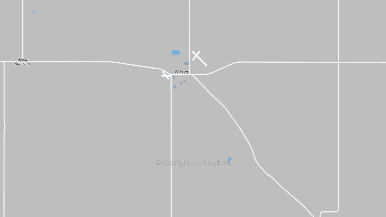 Transit Grade map of Tripp County, SD