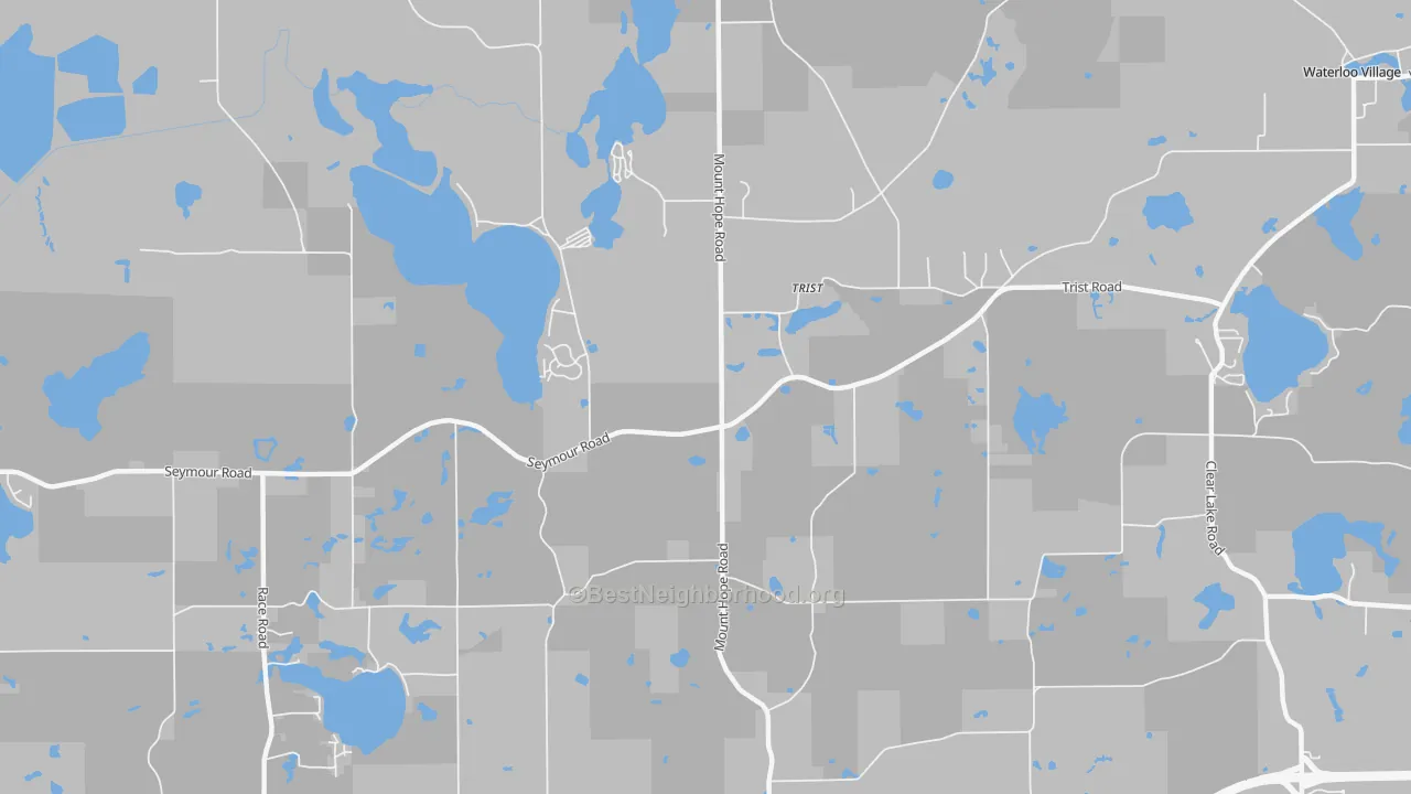 Transit Grade map of Trist, MI