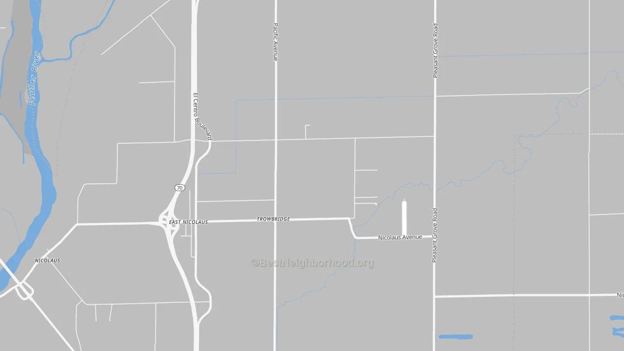 Transit Grade map of Trowbridge, CA