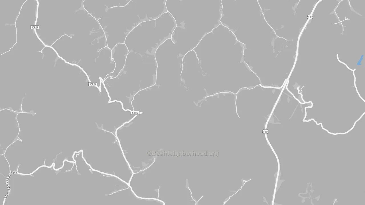 Transit Grade map of Troy Town, WV