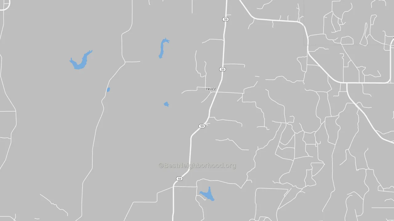 Transit Grade map of Truce, TX