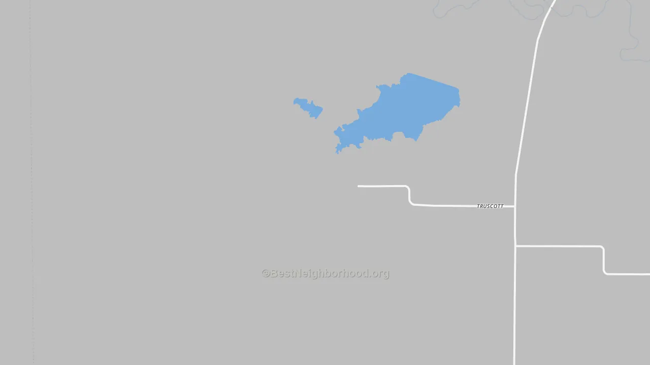 Transit Grade map of Truscott, TX