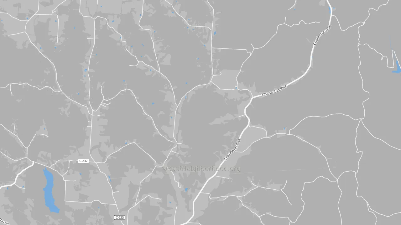 Transit Grade map of Tucson, OH