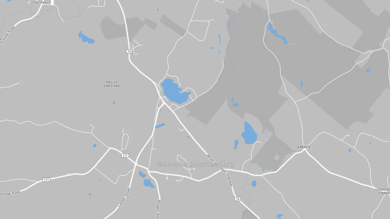 Transit Grade map of Tuftonboro, NH