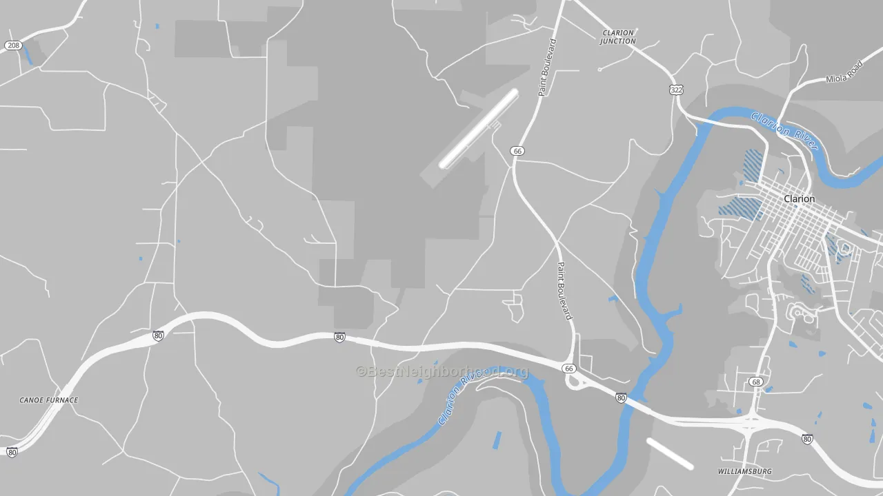 Transit Grade map of Turkey City, PA