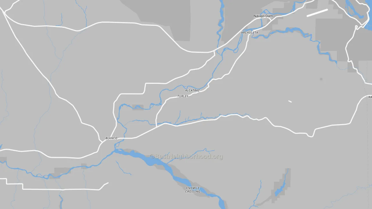 Transit Grade map of Turley, NM
