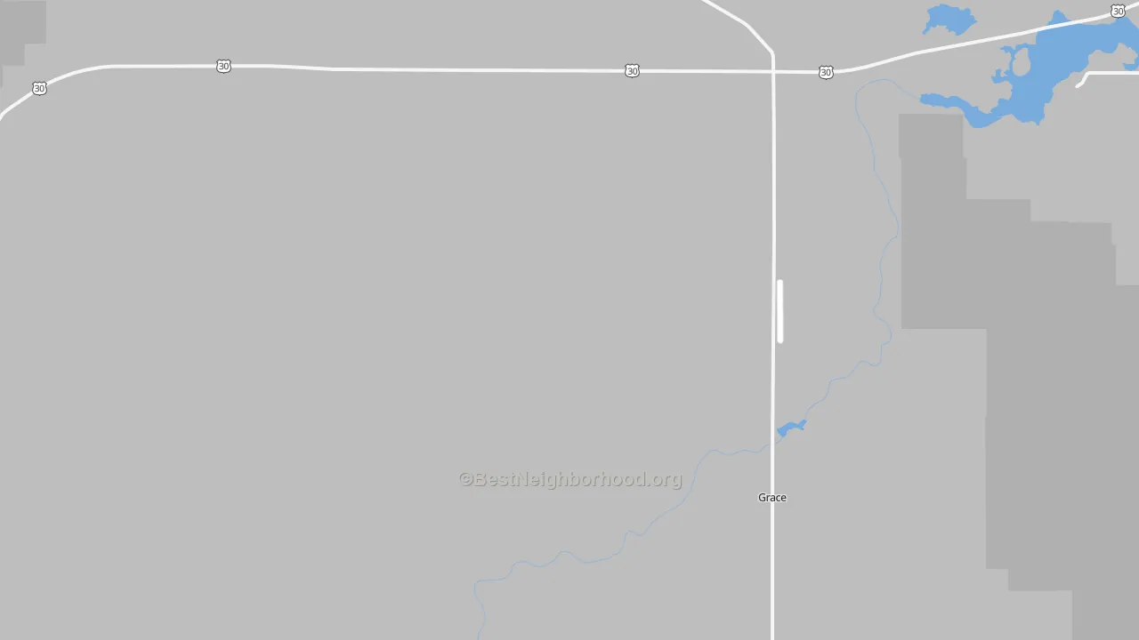 Transit Grade map of Turner, ID