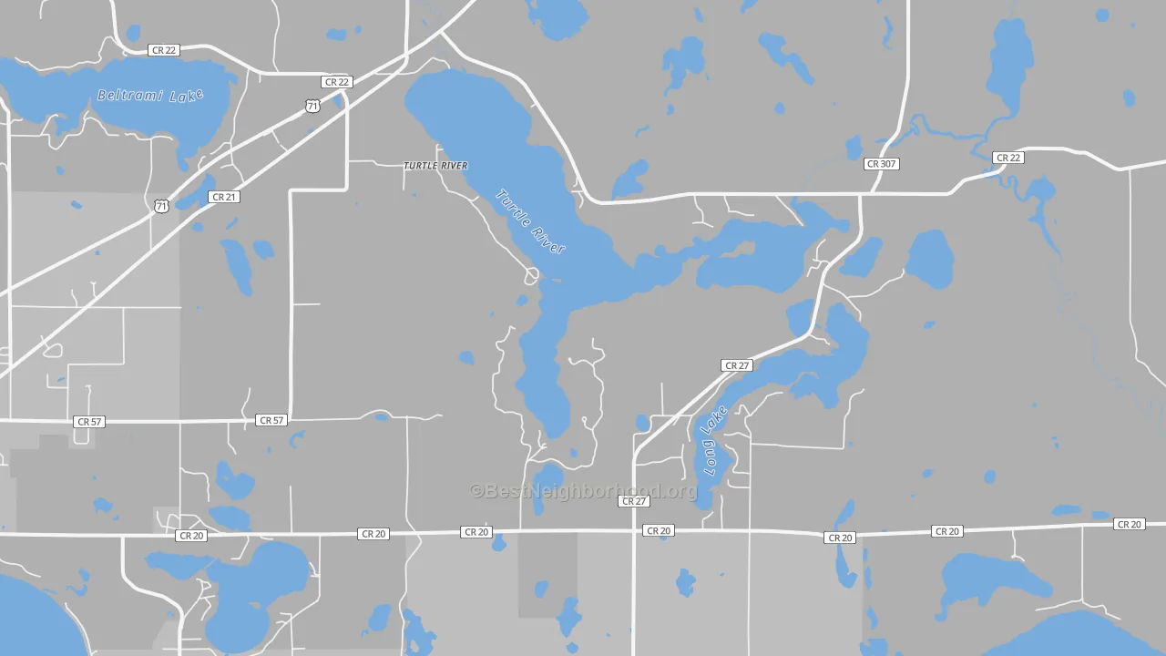 Transit Grade map of Turtle River, MN