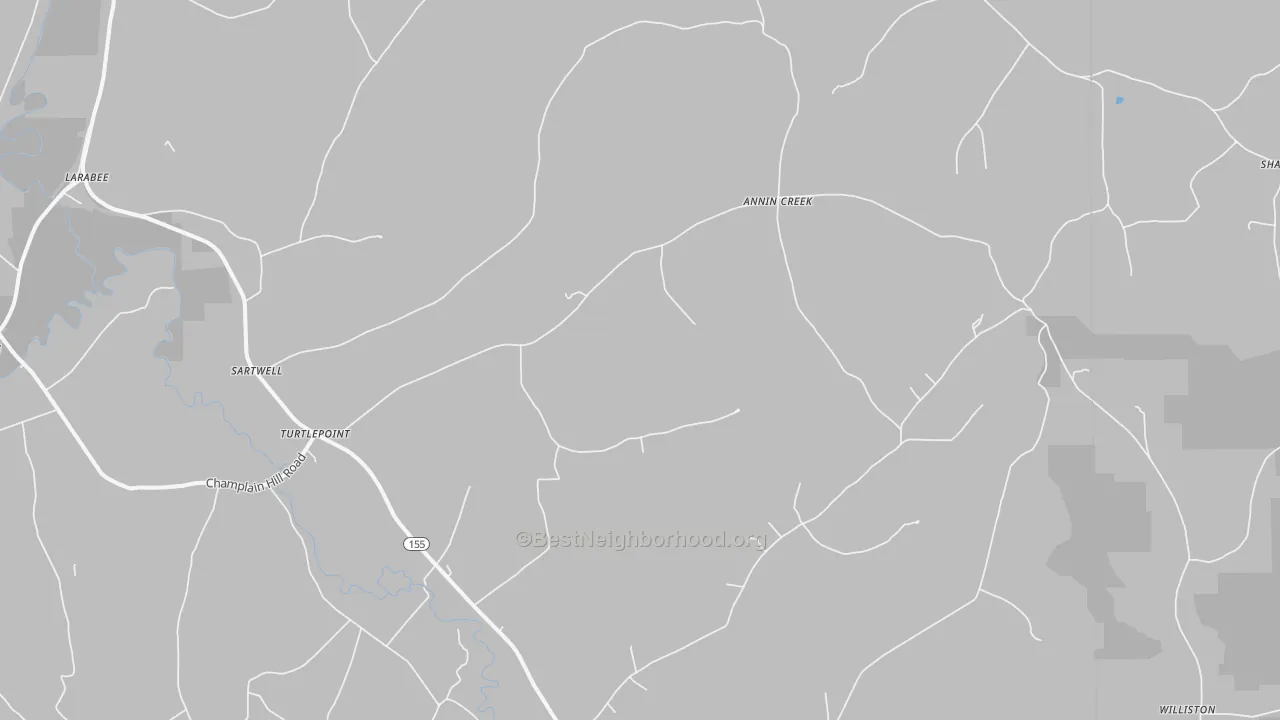 Transit Grade map of Turtlepoint, PA