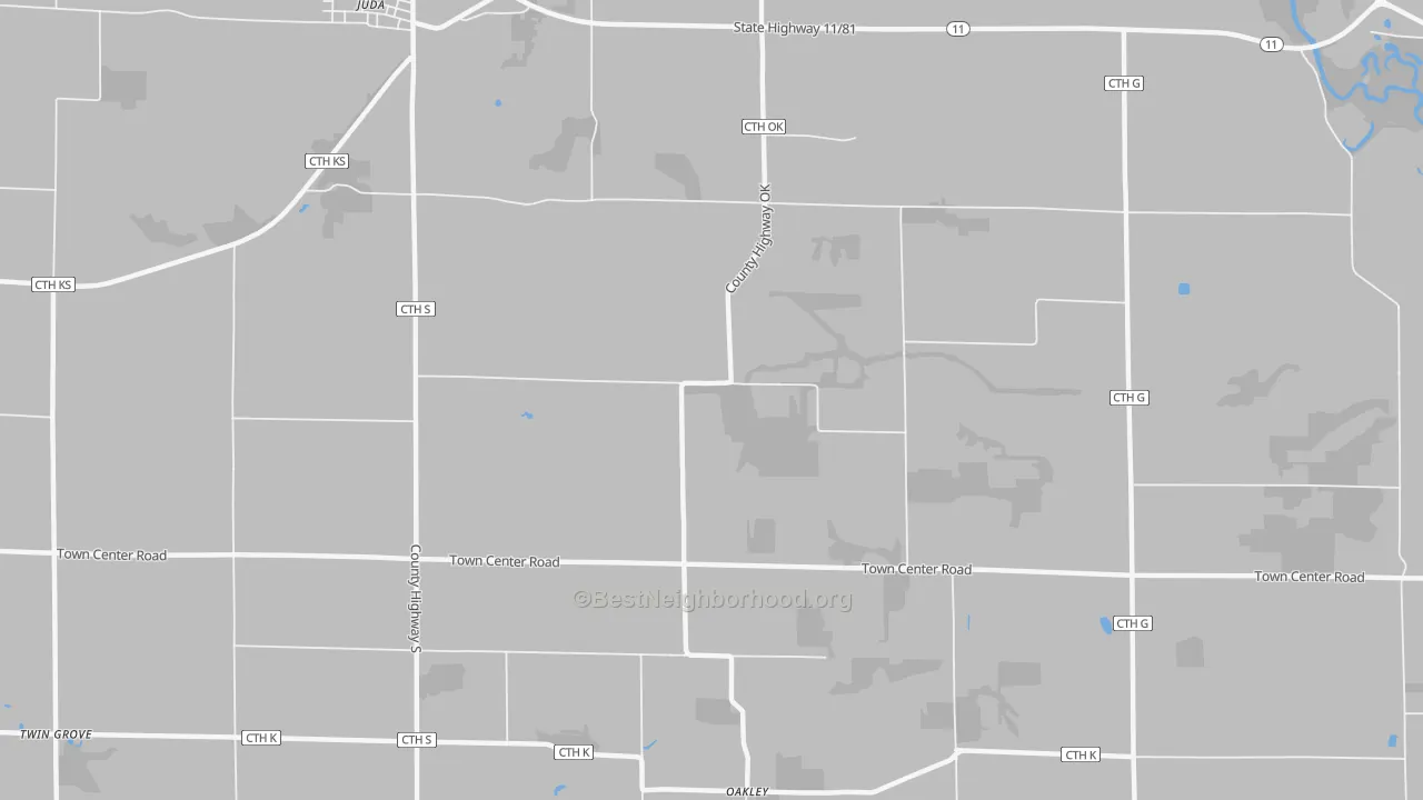 Transit Grade map of Twin Grove, WI