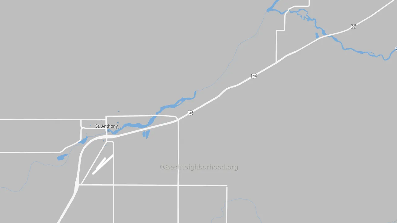 Transit Grade map of Twin Groves, ID