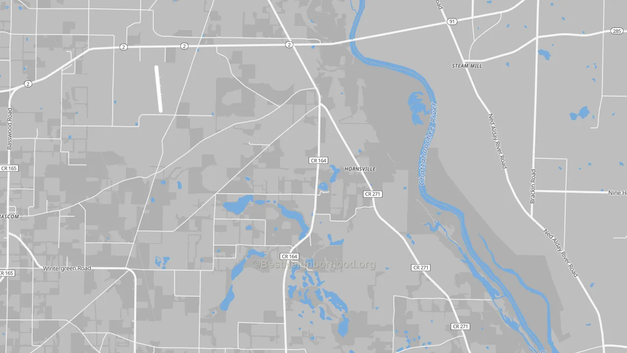 Transit Grade map of Two Egg, FL