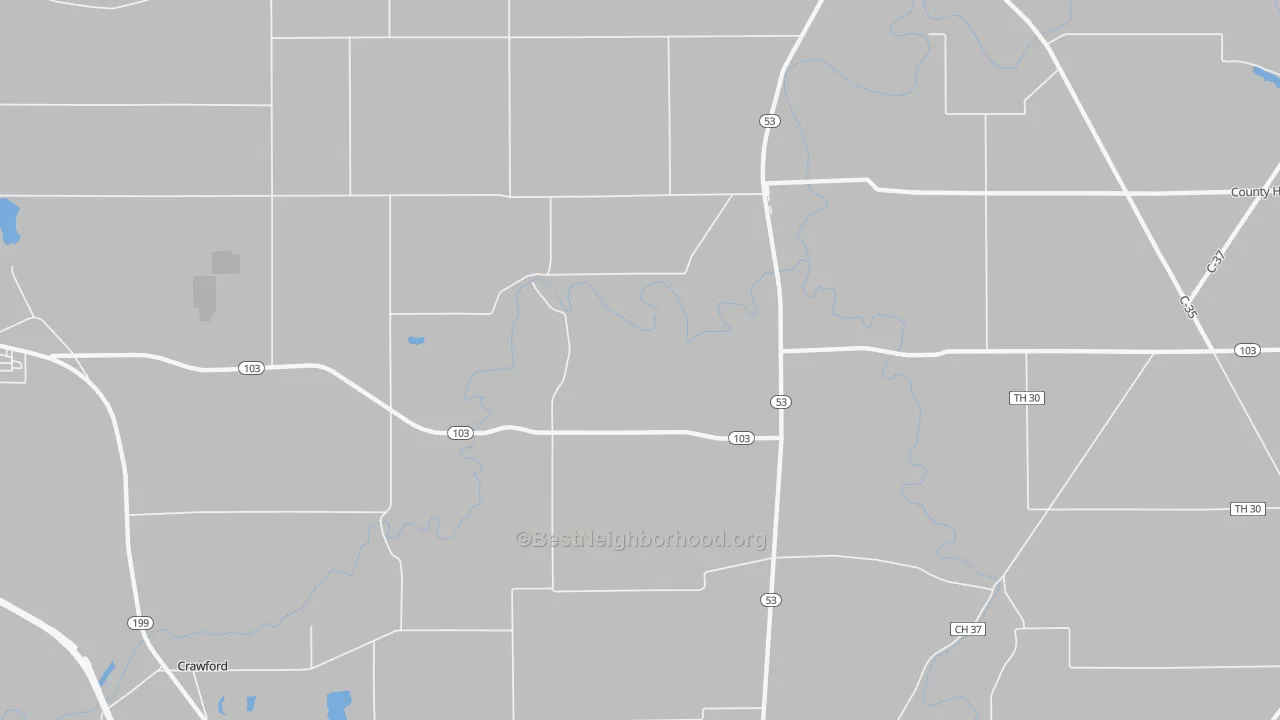 Transit Grade map of Tymochtee, OH