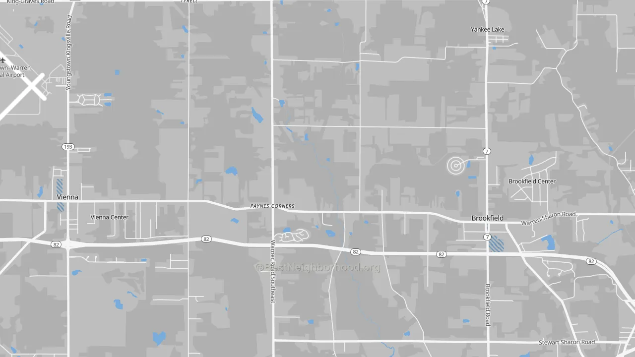 Transit Grade map of Tyrrell, OH