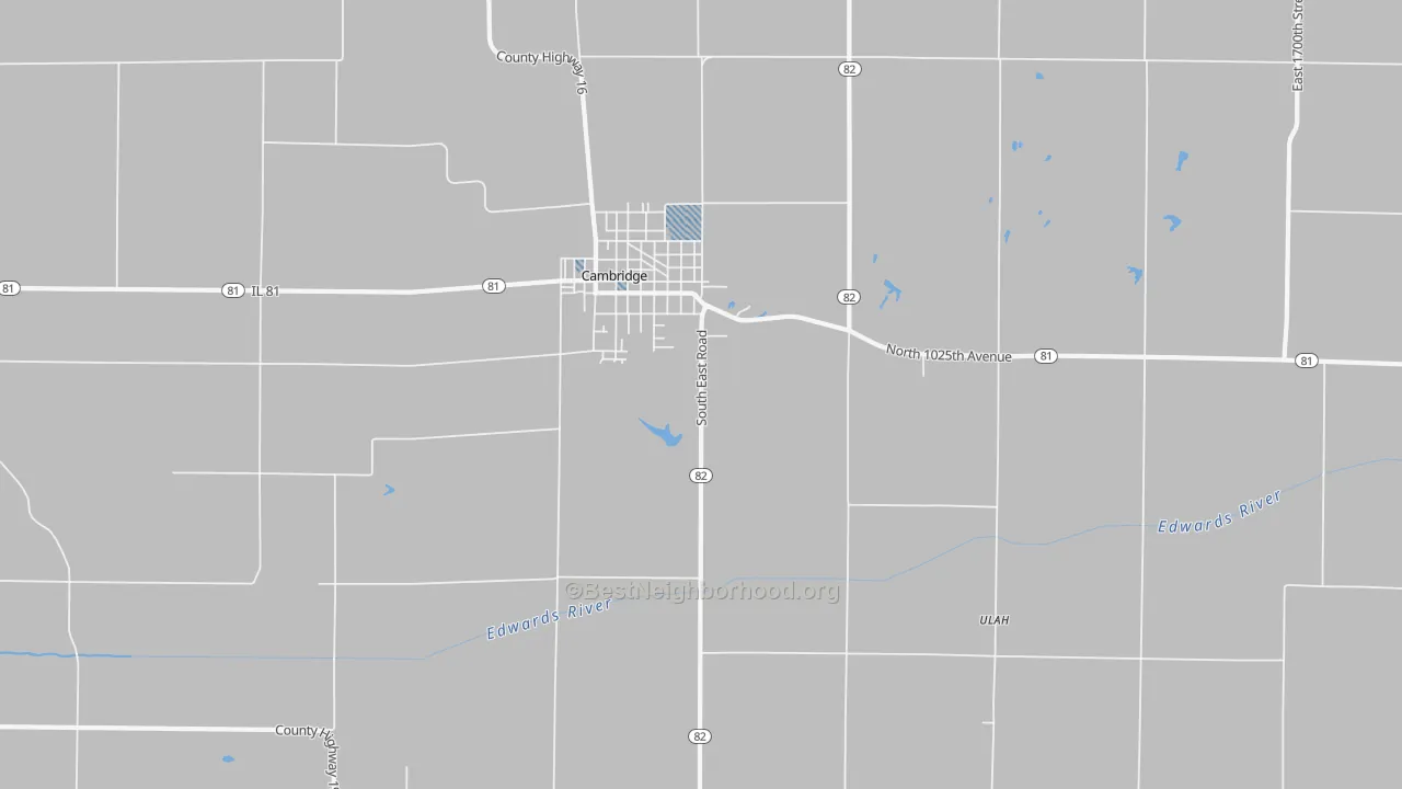 Transit Grade map of Ulah, IL