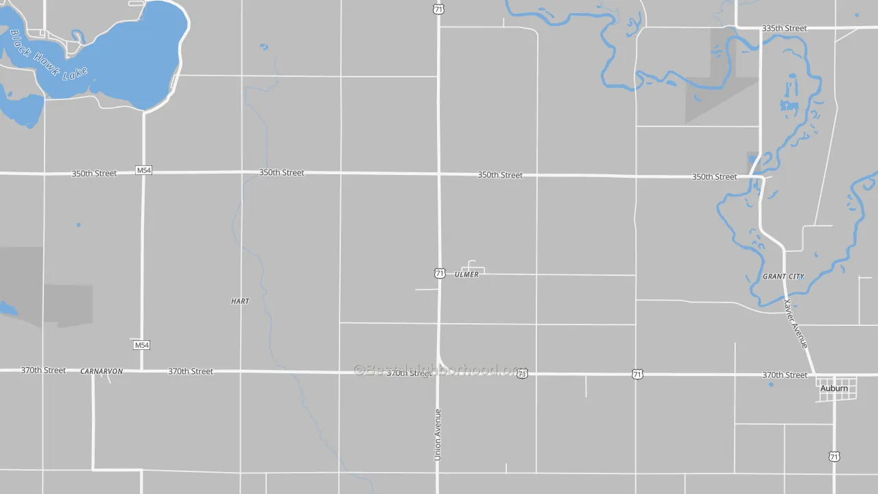 Transit Grade map of Ulmer, IA