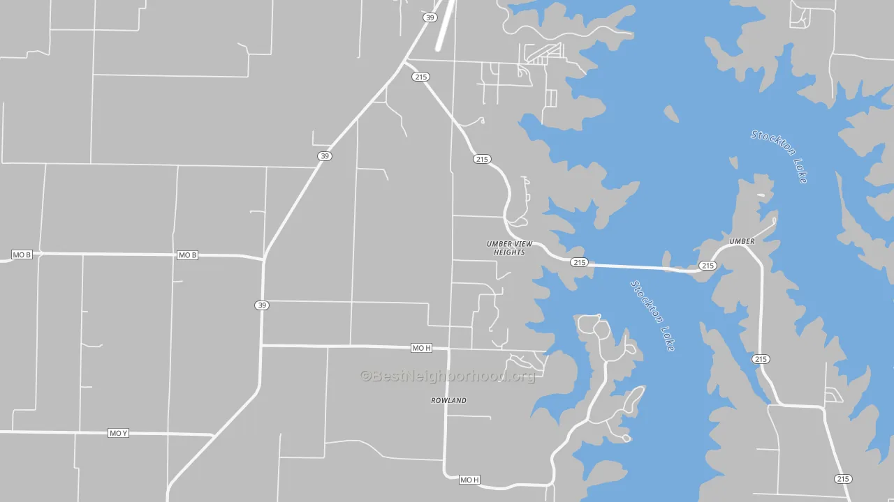 Transit Grade map of Umber View Heights, MO