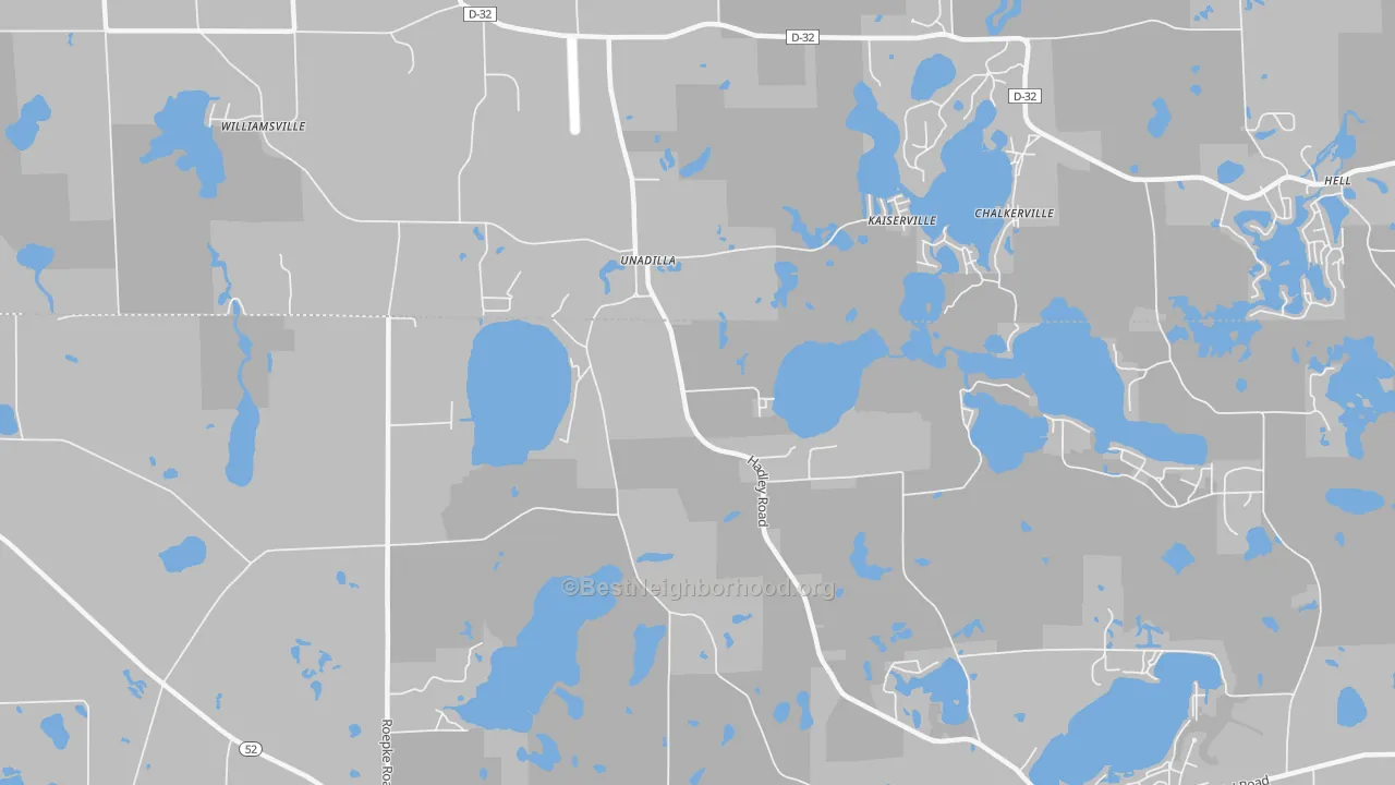 Transit Grade map of Unadilla, MI