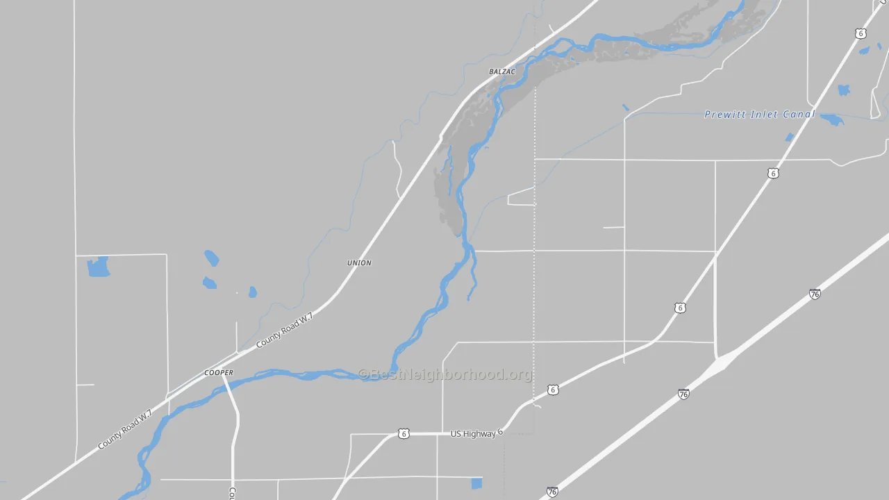 Transit Grade map of Union, CO