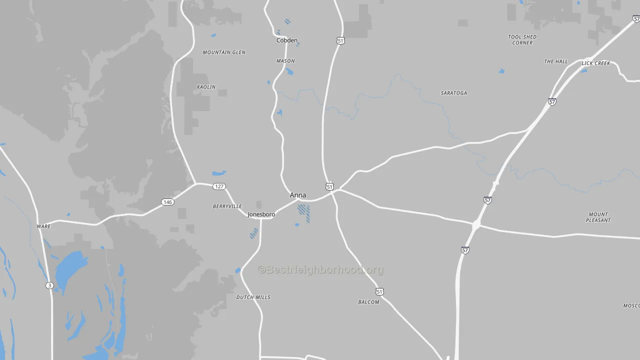 Transit Grade map of Union County, IL