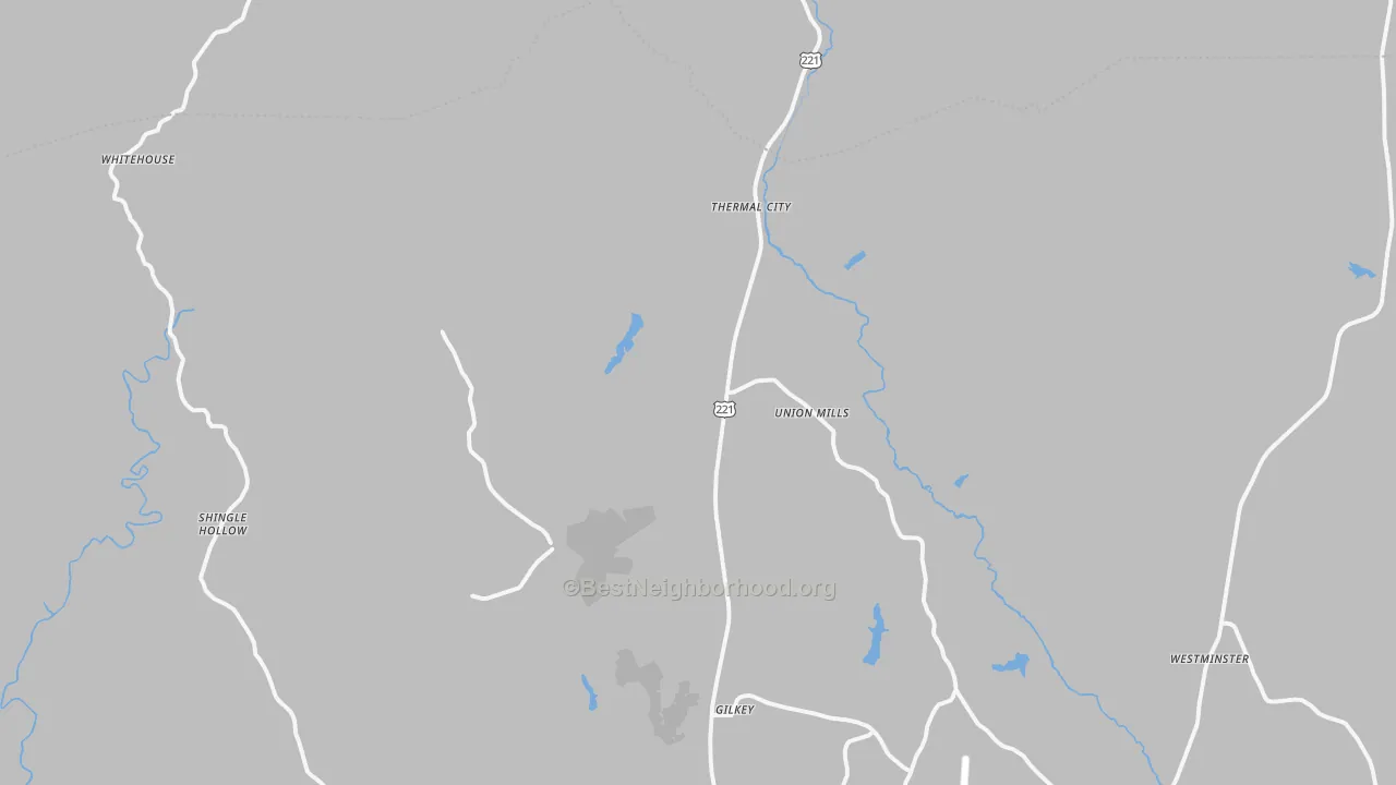 Transit Grade map of Union Mills, NC
