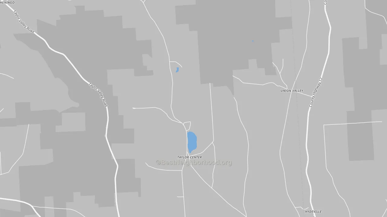 Transit Grade map of Union Valley, NY