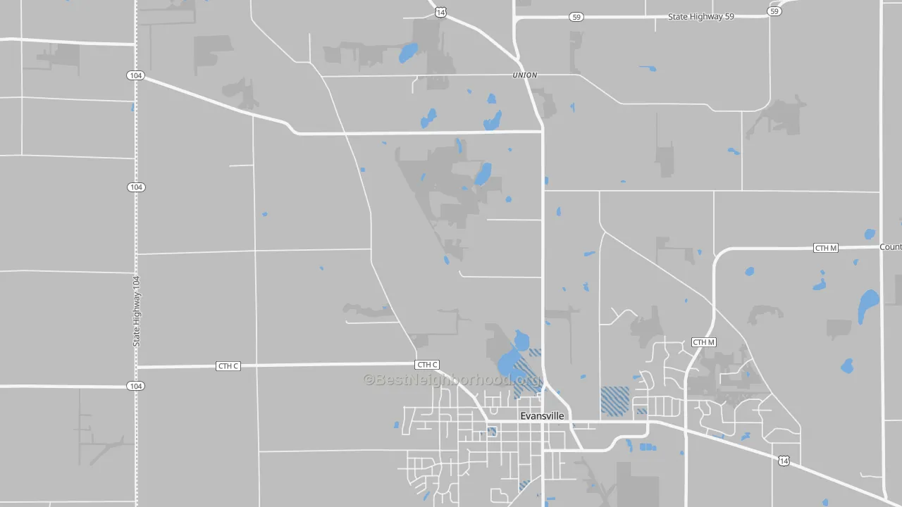 Transit Grade map of Union, WI